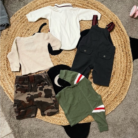 Baby boy OshKosh B'gosh quality cotton bundle no flaws size 3 months & 9 months - Picture 13 of 13